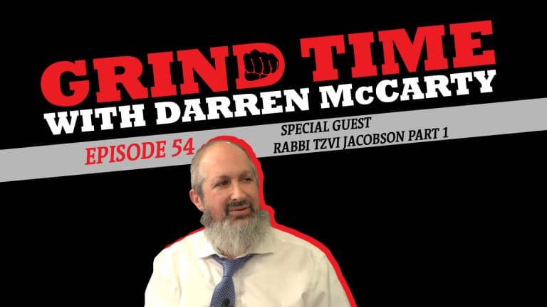 Grind Time with Darren McCarty – Episode 54: Special Guest Rabbi Tzvi Jacobson Part 1